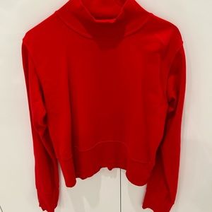 Cotton Citizen Red mock neck
